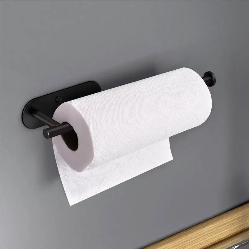 Wall-Mounted Kitchen Towel Holder Rack