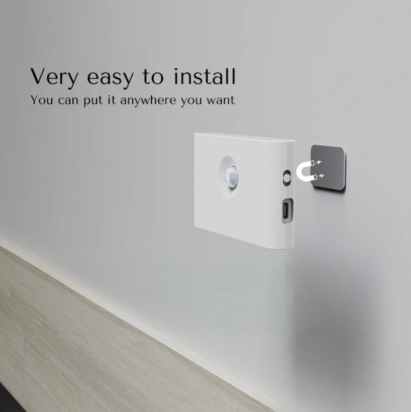 Rechargeable Night Light with Smart Sensor
