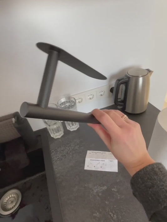 Wall-Mounted Kitchen Towel Holder Rack